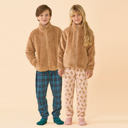 FE2660AB - Giacca bambina/o invernale eco pelliccia articolo Teddy.