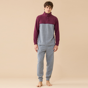 FC3370AB - Pigiama uomo micropile