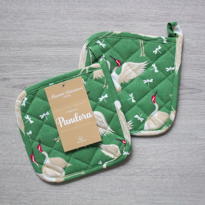 Pandora presine - Set da 2 Presine Da Cucina Pandora Maestri Cotonieri Home