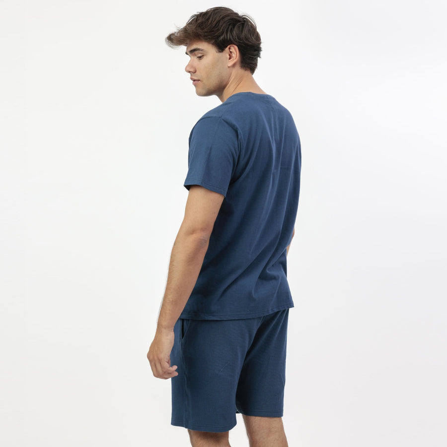 Pigiama uomo mezza manica pantalone corto - 64794-0