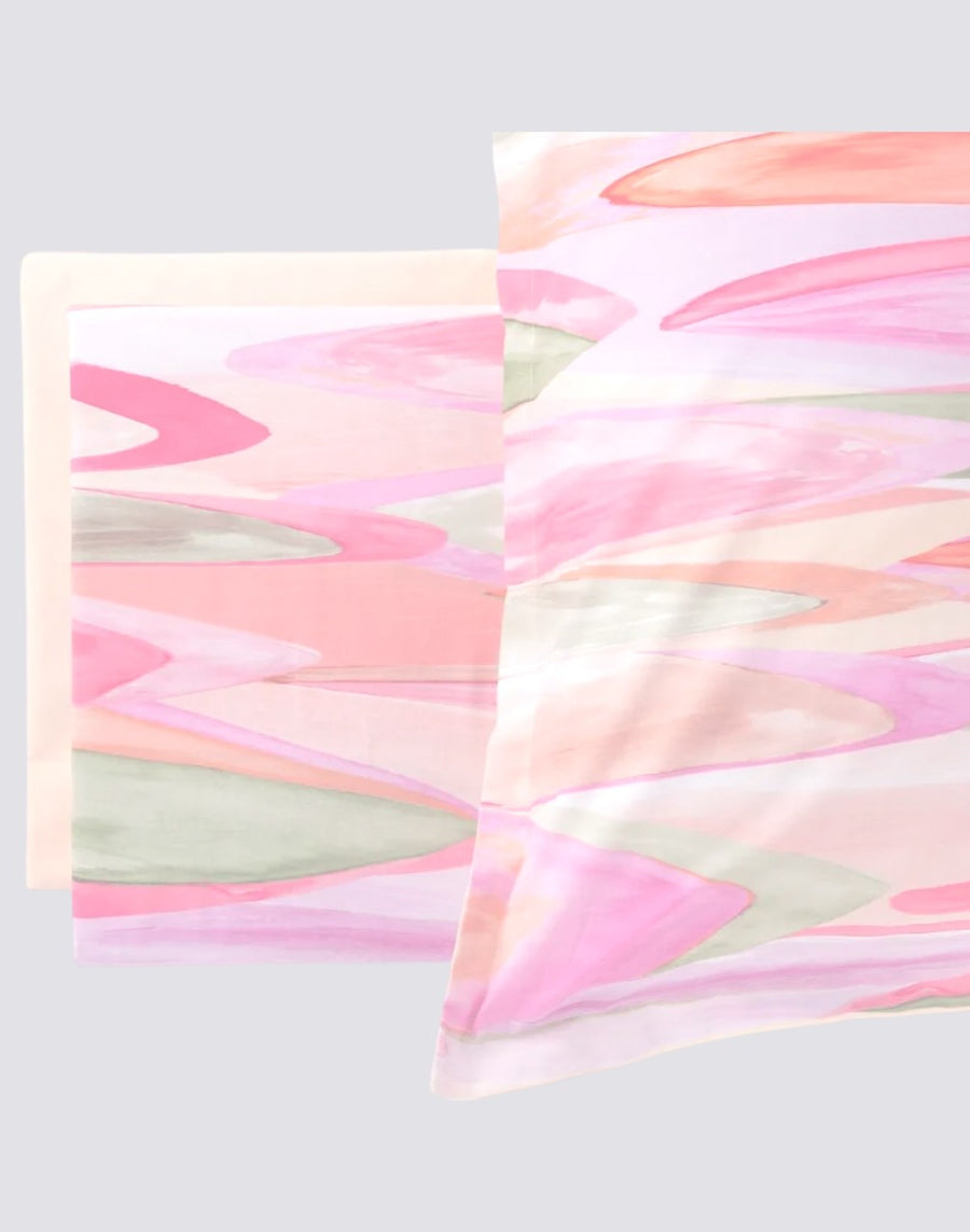 Completo lenzuolo copriletto in percalle di cotone - Interlude completo letto