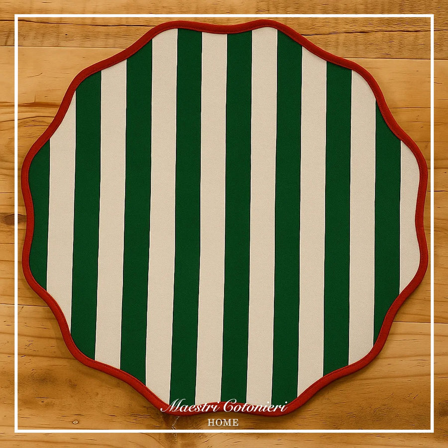 Tovaglietta Baita - Tovaglietta natalizia in cotone Maestri cotonieri