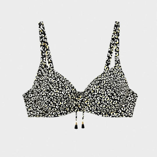 Costume due pezzi con slip vita alta regolabile e reggiseno con ferretto - 2/30308