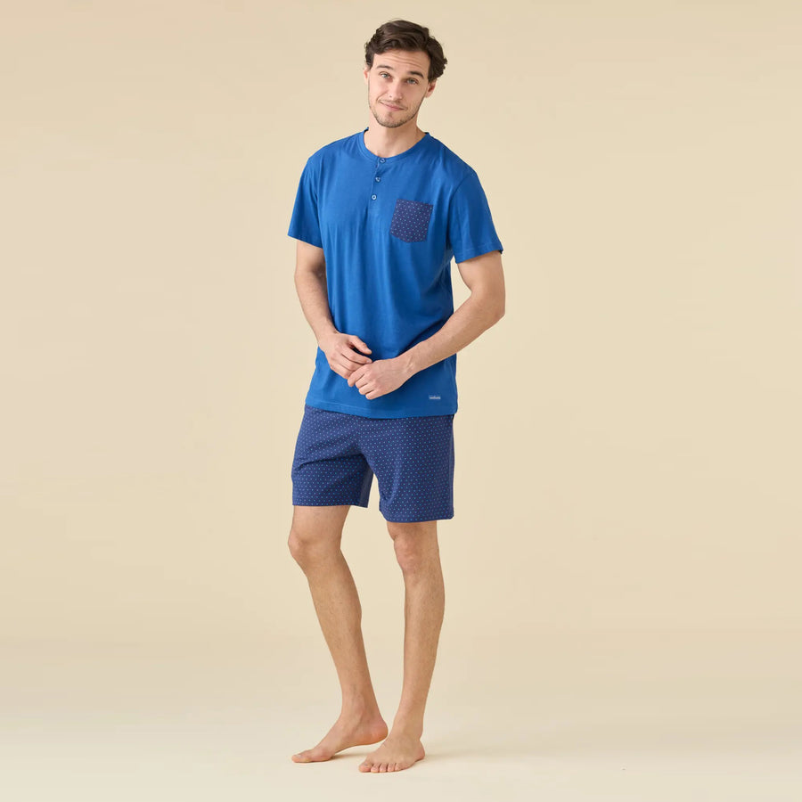 Pigiama uomo calibrato mezza manica e pantalone corto - FC3299AB