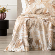 Arjola Lenzuolo copriletto in 100% percalle di cotone Matrimoniale