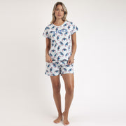 Pigiama Stitch mezza manica con shorts - 63279-01