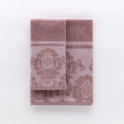 Set 1+1 in spugna jacquard con lavorazione a rilievo - Savoy Set 1+1