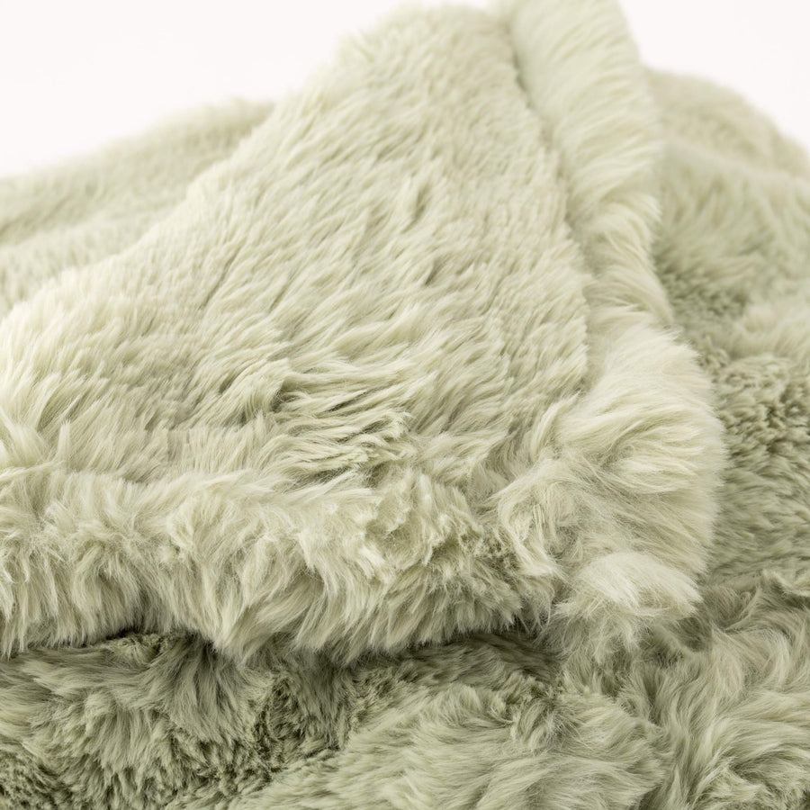 Owen plaid - Plaid In Ecopelliccia Owen