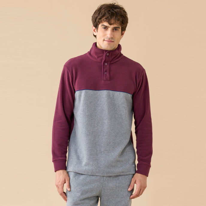 FC3370AB - Pigiama uomo micropile