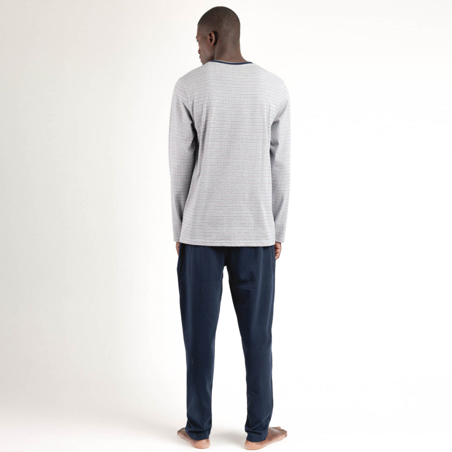 Pigiama uomo manica lunga e pantalone lungo - 63102-0