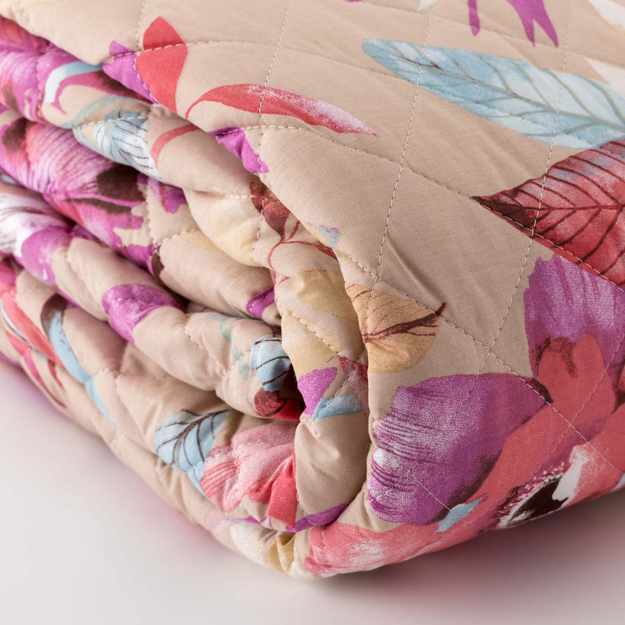 Trapuntino in cotone - Hibis Quilt
