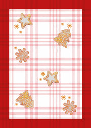 Sweet bread strofinacci -  Riviera Set 3 Canovacci Natalizi In Cotone Stampato Sweet bread