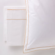 Milo Completo Letto In Madapolam di cotone con bourdon a contrasto