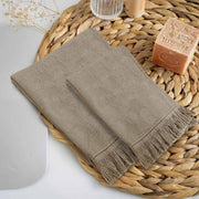 Yuki Set  asciugamani 1+1 in cotone jacquard