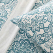 Riana Completo letto Flanella Matrimoniale - Completo letto in stampa pizzo floreale