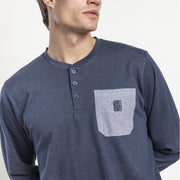 64827-0 - Pigiama maniche lunghe e pantalone lungo
