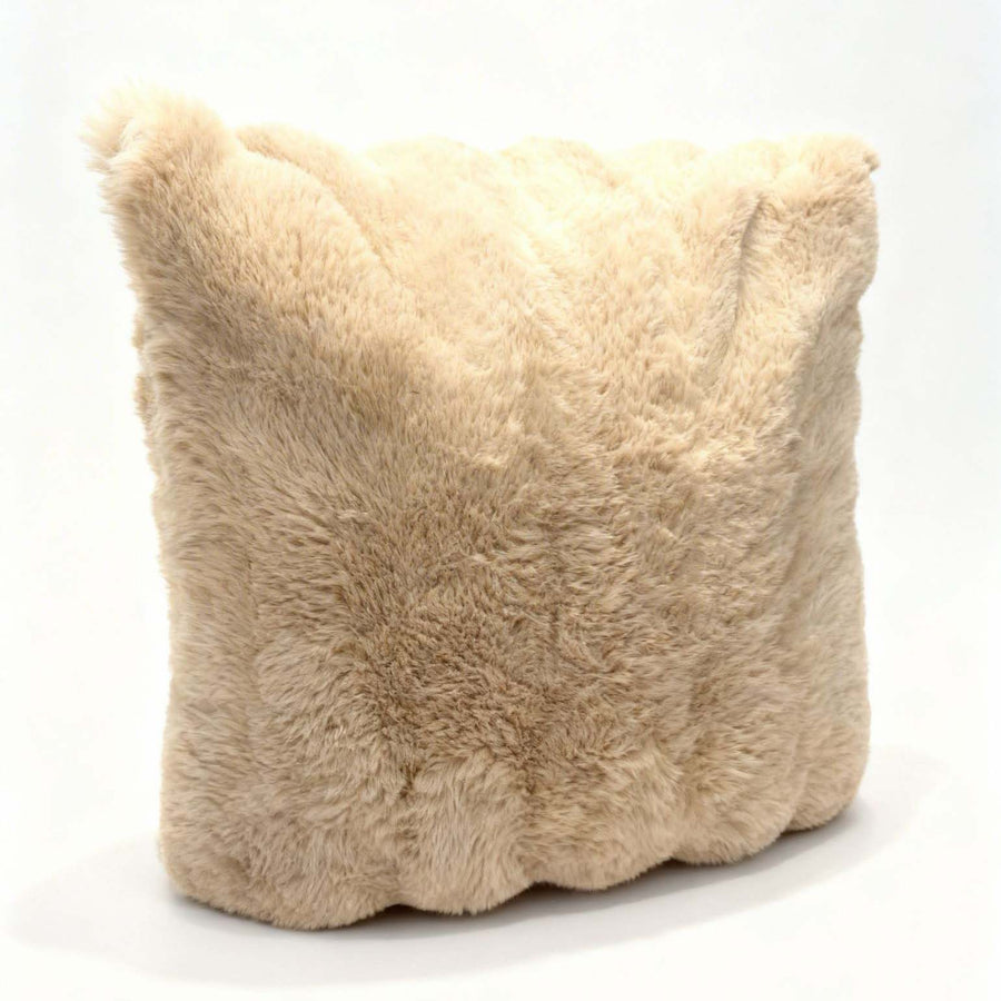 Owen cuscino arredo - Cuscino arredo in eco pelliccia