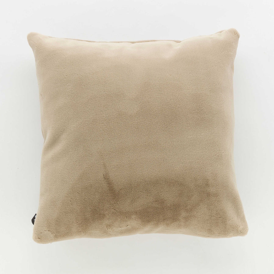 Martora cuscino arredo 50x50cm in ecopelliccia soft touch