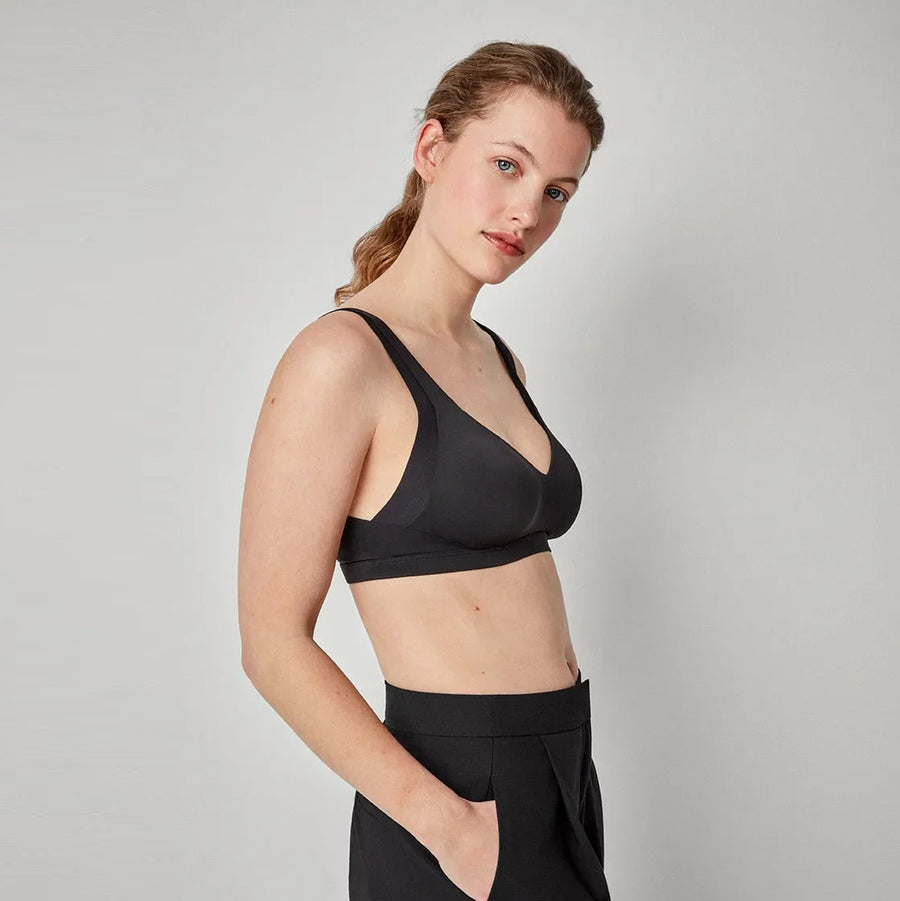 1/10038 - Reggiseno a copertura totale senza ferretto con imbottitura in schiuma