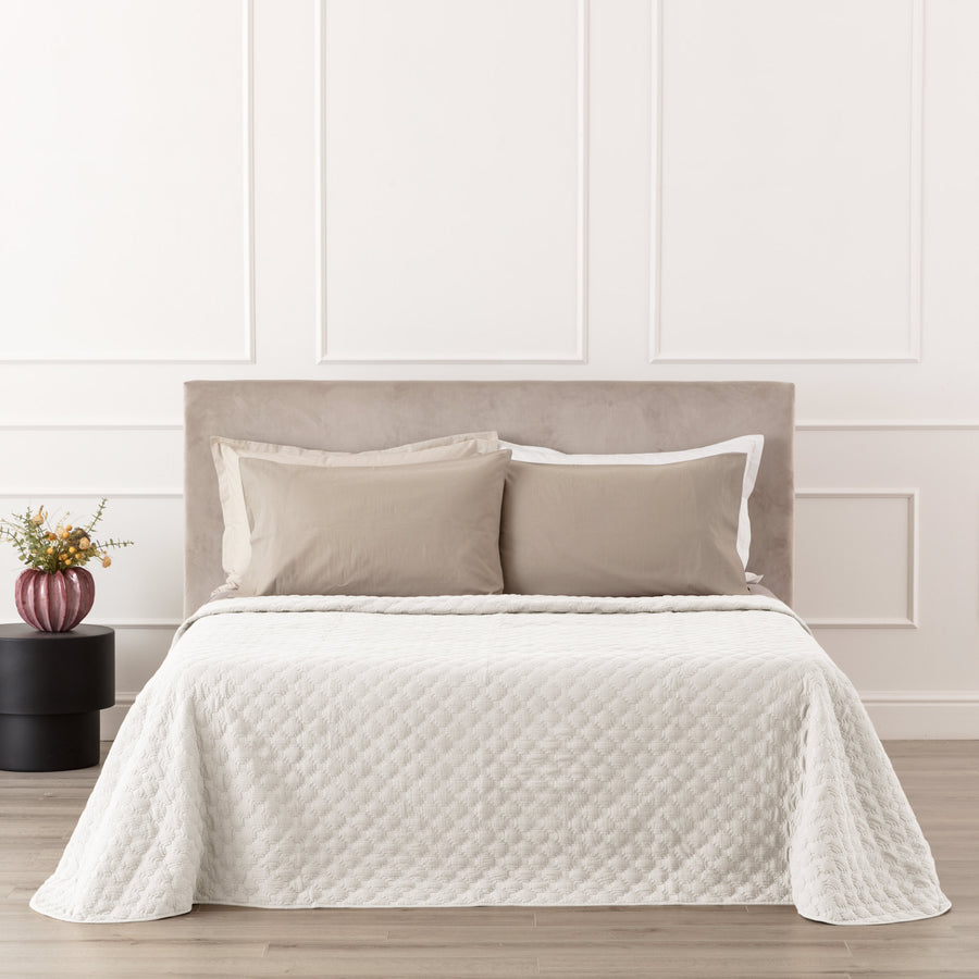 Rombus Trapuntino in mussola di cotone Matrimoniale