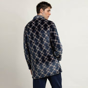 67425-0 - Vestaglia spessa e molto calda a maniche lunghe in blu navy