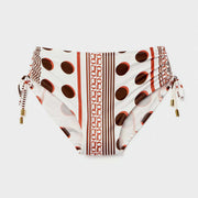 Costume due pezzi con slip vita alta regolabile e reggiseno a fascia - 2/30300