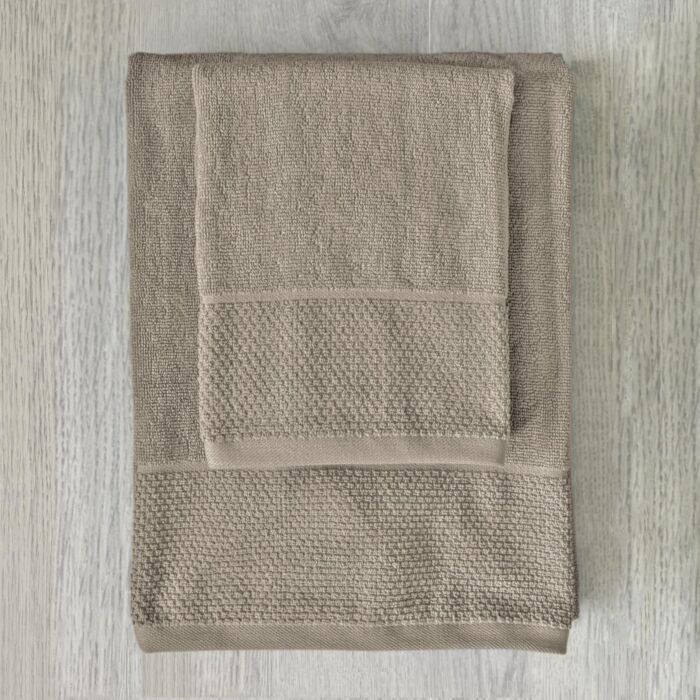 Asciugamani in spugna di cotone Eternity 1+1