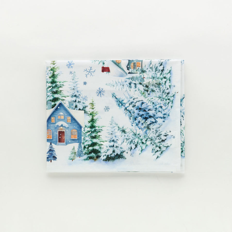 White christmas centrotavola - White christmas centrotavola 90x90cm