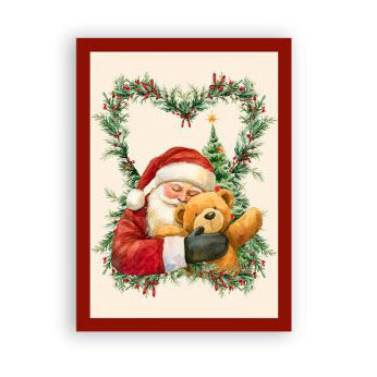 Strofinaccio Decoro - Strofinaccio in cotone con stampa digitale natalizia