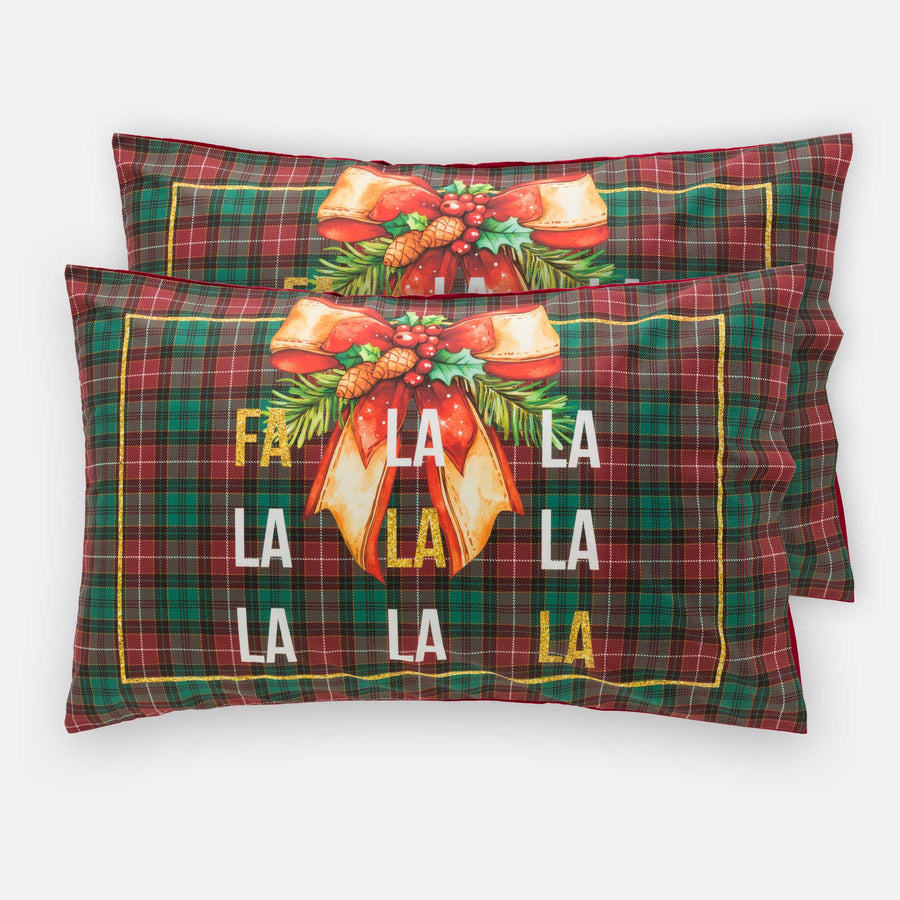 Federe Tartan tale - Federe natalizie in stampa digitale