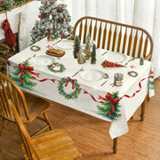 Tovaglia Festone - Tovaglia antimacchia Festone Antica Tessitura Italiana