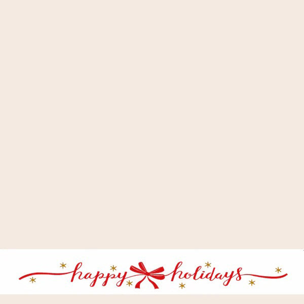 Happy holidays - Set Asciugamani in spugna jacquard natalizio