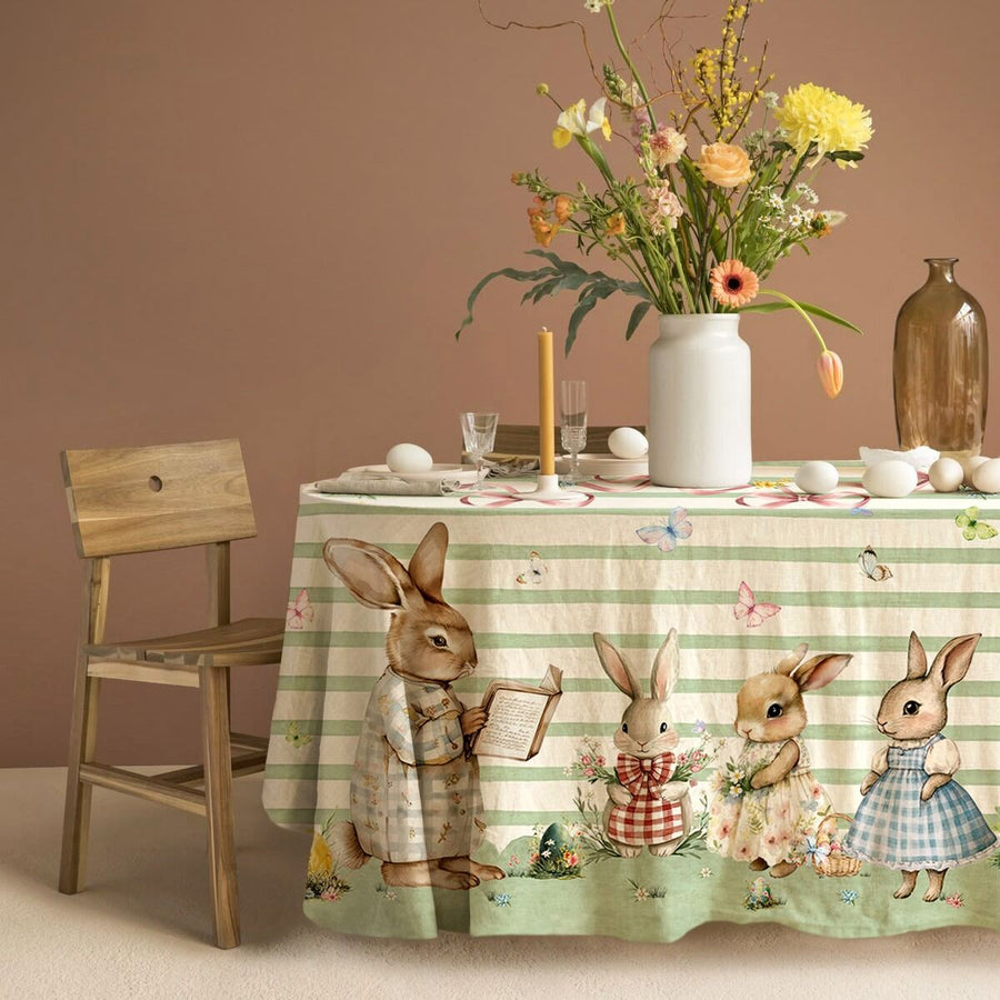 Tovaglia Nonno Coniglio in cotone Maestri Cotonieri Home