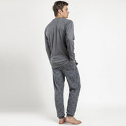 64186-0 - Pigiama a maniche lunghe in maglia di cotone interlock