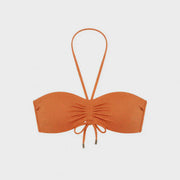 Costume due pezzi con slip vita alta regolabile e reggiseno a fascia - 2/30431
