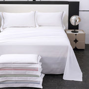 Completo letto in raso di puro cotone - Completo letto Sissi