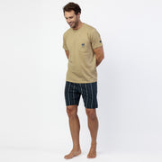 Pigiama uomo mezza manica pantalone corto - 64755-0