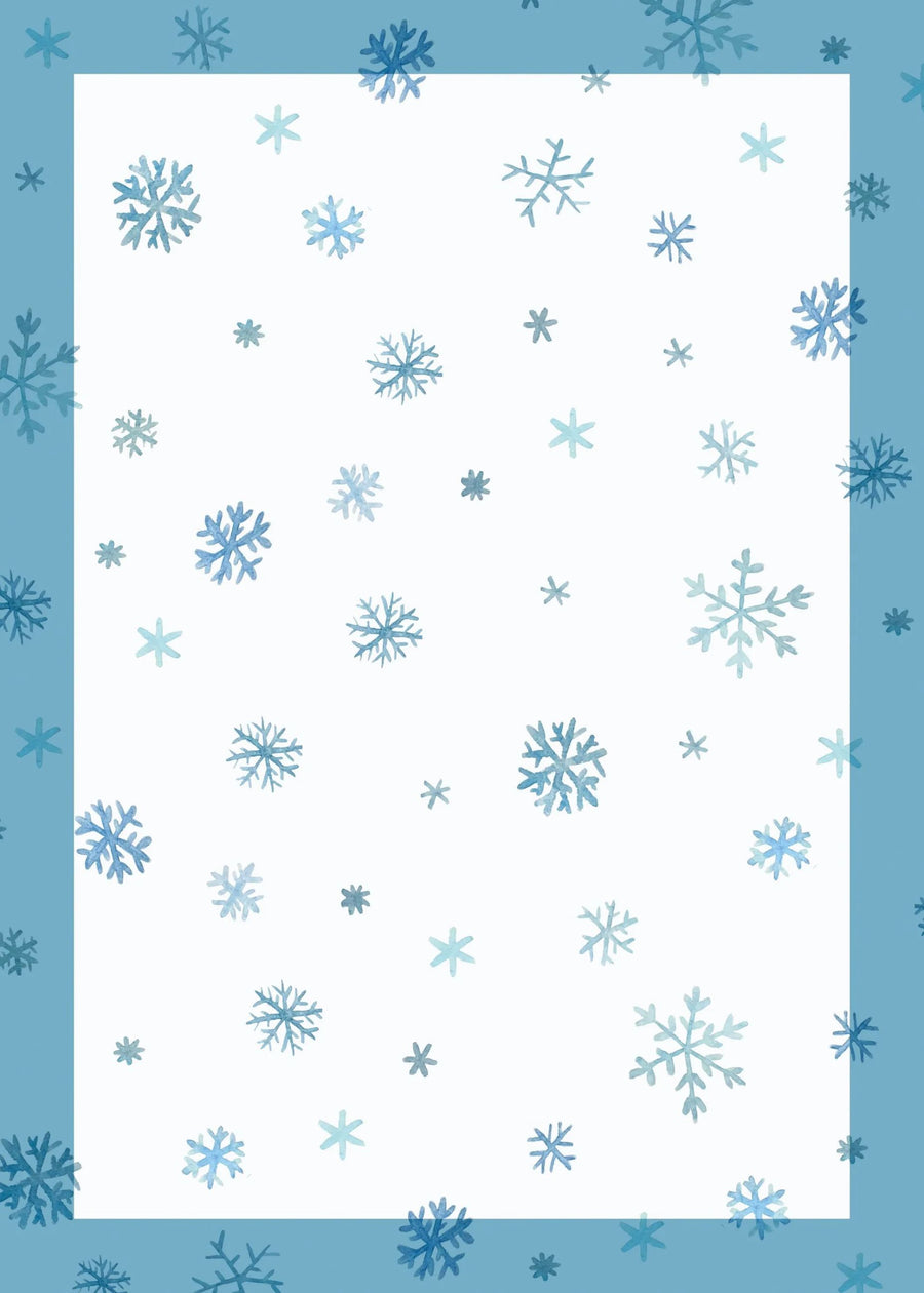 White Christmas strofinacci -  Riviera Set 3 Canovacci Natalizi In Cotone Stampato White christmas