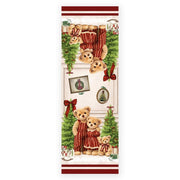 Famiglia Teddy Runner 47x140cm Maestri cotonieri