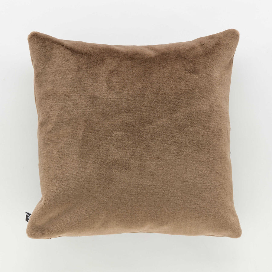 Martora cuscino arredo 50x50cm in ecopelliccia soft touch