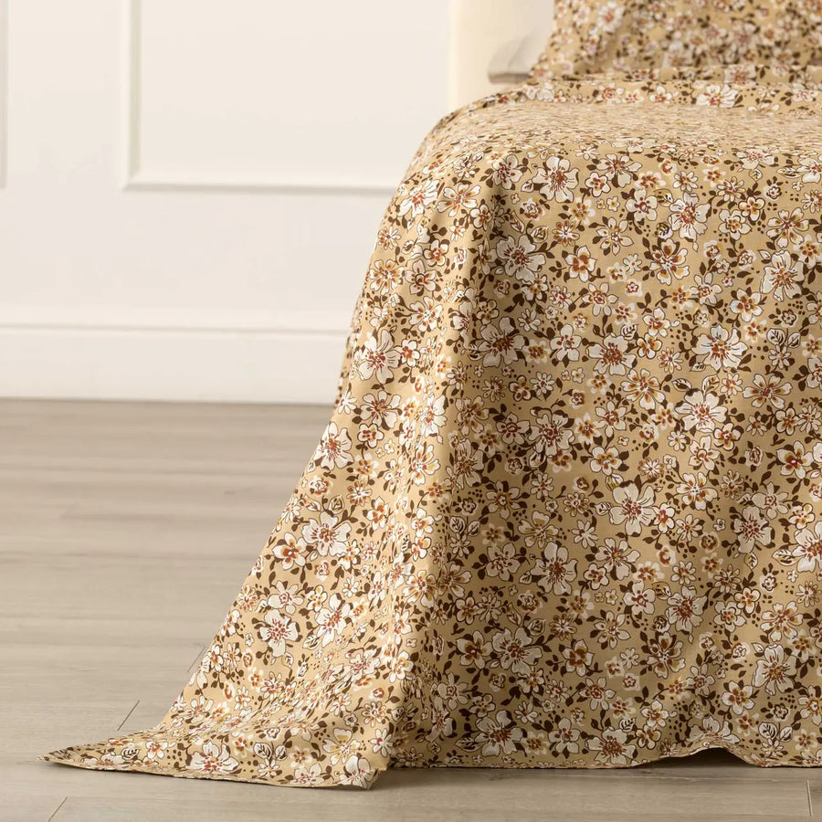 Consiglia Completo letto Matrimoniale - Completo letto in cotone con stampa floreale