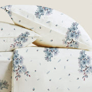 Completo letto 100% cotone stampa floreale - Silene completo letto