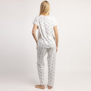Pigiama pantalone lungo e maglia mezza manica - 64561-0