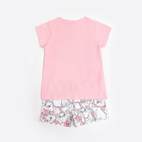 Pigiama Aristogatti mezza manica Sleepy mood - 63258-0