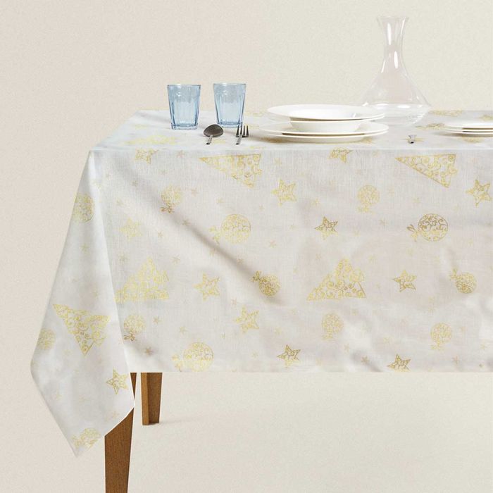 Tovaglia Galassia - Tovaglia in cotone con disegno lurex