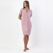 Camicia donna mezza manica aperto avanti - 61454-0
