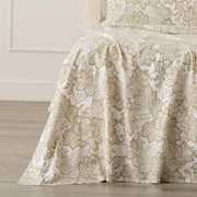 Riana Completo letto Flanella Matrimoniale - Completo letto in stampa pizzo floreale