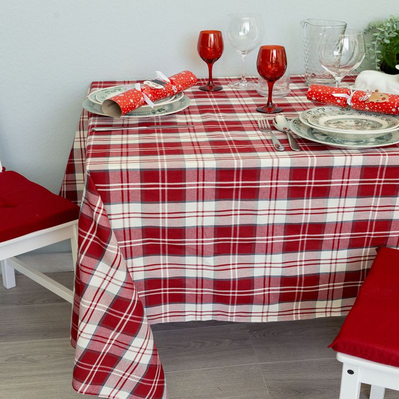 Tovaglia tartan in rosso - Tovaglia Tutti Insieme