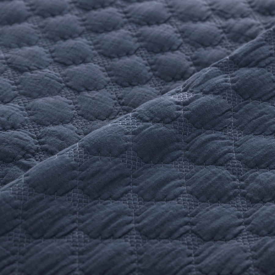 Rombus Trapuntino in mussola di cotone Matrimoniale