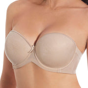 Reggiseno fascia leggermente imbottito con spalline removibili - Vilma